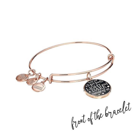 *FIRM* ALEX AND ANI HARRY POTTER LIGHT & DARK INSIDE OF US BANGLE - NEW/NO TAGS - Picture 2 of 6